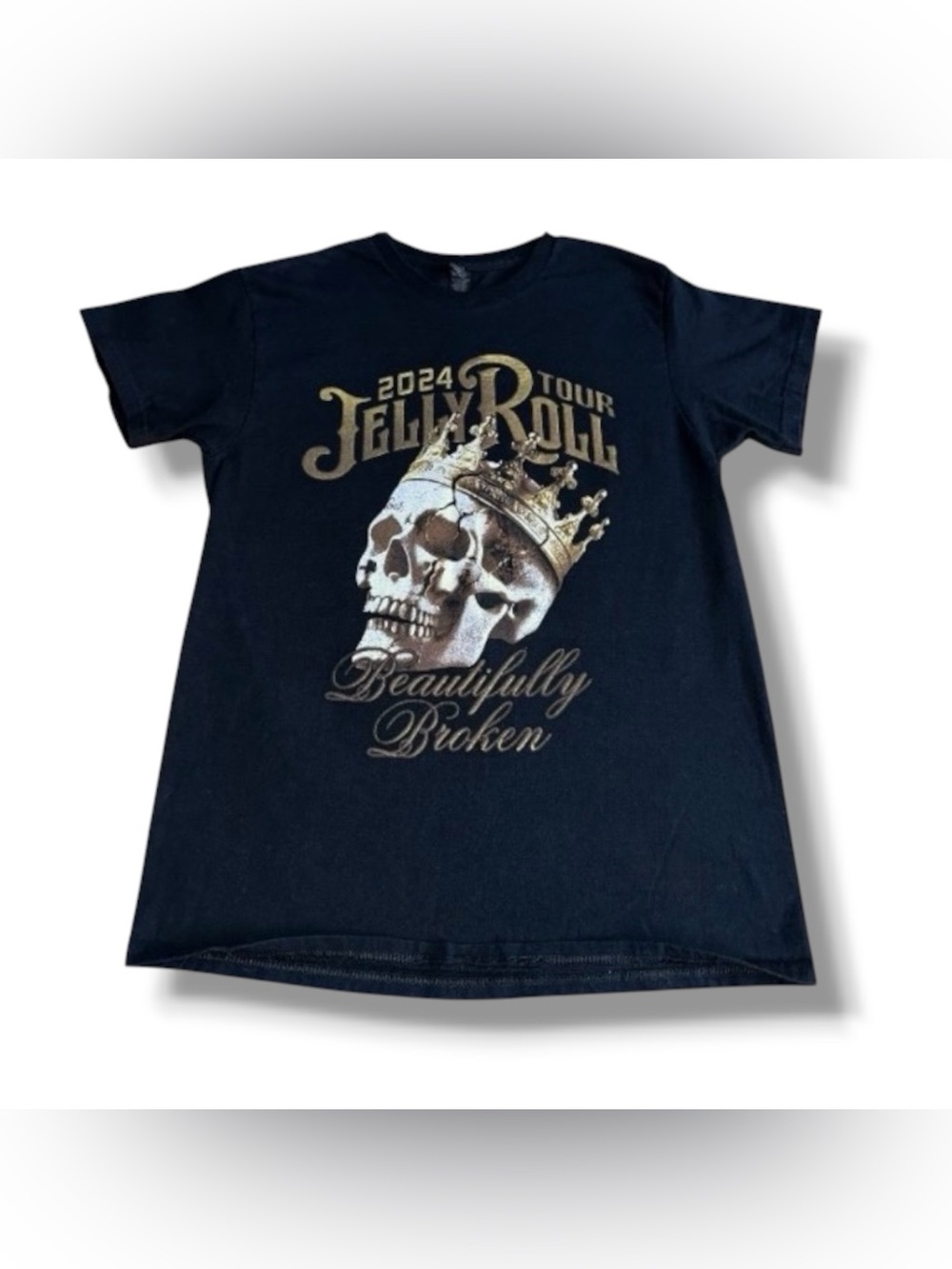 Men’s Gildan 2024 Jelly Roll Beautifully Broken Tour T-Shirt